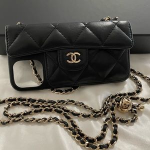 Authentic Chanel IPhone 12 case